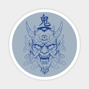 Japanese Tattoo Devil Oni Art Magnet